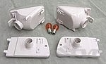 Turn Signal Set 964 / 965 - Front - Clear - US Models Only