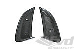 Ram Air Side Inlet Set 718 Boxster / Cayman - FVD Clubsport Tribute Series - Carbon + Gloss Gel Coat