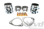 Catalytic Converters / Catalytic Bypass Installation Kit 997.1 - For Genuine or FVD Sport Cats