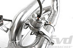 Valved Center Muffler Bypass 991.1 - Brombacher Edition - Includes Stainless Braided Vacuum Line
