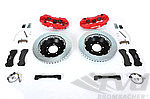 Sport Brake System -FRONT- BREMBO GT -6 Piston-Slotted- Size 380x32mm-Check for PCCB,Caliper red