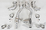 Sport Catalytic Converter Kit 993 Turbo - 200 Cell - With Heating - For Stock Exhaust - Ø 55 mm