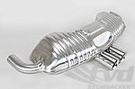 Street Exhaust System 987.1 Boxster / S - Brombacher Edition - 200 Cell Cats - Dual 3.5"(90 mm) Tips