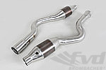Street Exhaust System 987.1 Boxster / S - Brombacher Edition - 200 Cell Cats - Dual 3.5"(90 mm) Tips