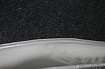 Trunk Carpet Set 911 / 930  1987-89 - Grey - Sliverknit Velour - With Intensive Headlight Washer