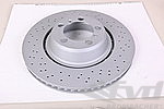Rear Brake Disc 991.1 and 991.2 GT3 / RS - Left - Steel Brakes - Ø 380 x 30mm