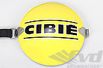 Abdeckkappenset gelb (2 St.) für Cibie Repro Haubenscheinwerfersatz Ø 150mm