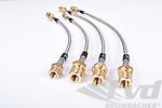 Stainless Brake Lines 964 Wide Body / 965 3.3 L + 3.6 L