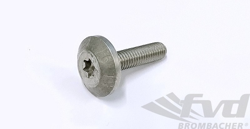 PAF009388 - Flat Head Multi-Point Socket Bolt - M6x25
