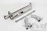 Sport Muffler 991.2 Turbo / S - Brombacher - TUV Version - For OEM Cats and Tips