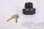 Locking lid without specific lock incl. 2 keys