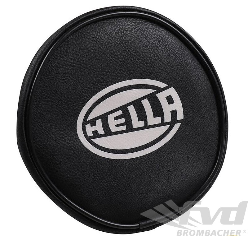 91163112100ABD - Cover for HellaLong Distance Driving Light - Black with  Hella logo
