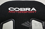 Baquet COBRA Suzuka GT XL - velours noir/velours noir (FIA)