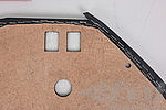 RS Inner Door Panel Set 911 / 930 / 964 / 993 - Leatherette - Guards Red Door Pulls