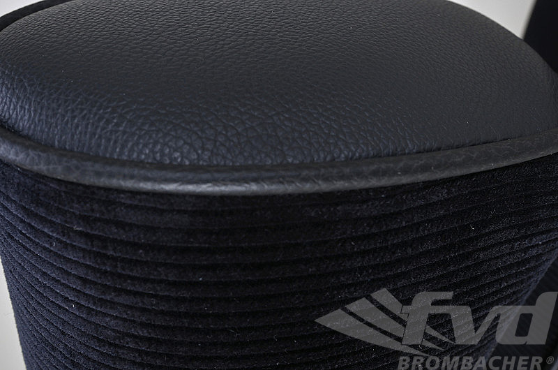 Sportsitz Classic RS (Kunstleder / Sitzfläche Cord) mit Kopfstütze, untere  Befestigung