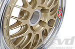 9x18ET50 Felge BBS Motorsport Aluschmiedestern Gold (380mm Bremsen)