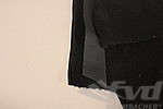 Teppichsatz komplett 993 Coupe/Targa schwarz Feinvelour eingefasst "ohne Klangpaket"