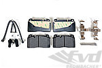 Macan Brake service kit- FRONT (17" - no discs, black caliper )