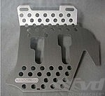 Floorboard Aluminium Driver Side - Perforated - Silver - 911/912/930 Coupe 70-89