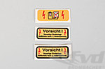 Ignition Coil / CDI Unit - Sticker Set - 911 1964-77