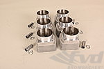 Piston/cylinder 965 3,3l 91-92 320PS group 5 Mahle (619-627G) - Set (6 pcs.)