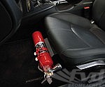 Fire Extinguisher Mount Silver - Except Sport Adaptive Seats - Driver Seat - 987/997/981/991