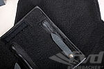Teppichsatz komplett 964  C2/4 Feinvelour schwarz 23-teilig - für Fzg. mit Vollleder-Ausstattung