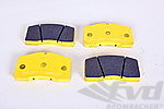 Race Brake Pad Set - FRONT - PAGID - RSL1 - Yellow - Shape No. 1842