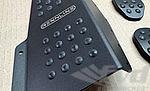 Sport Pedal Set 911 / 964 / 993 - Rennline - Aluminum - Black - Rubber Grips - Manual Transmission