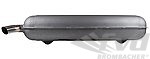 Steel Muffler with polished Ø57 mm tapered cut tail pipe 911/ 901 1964-65