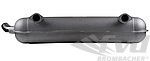 Steel Muffler with polished Ø57 mm tapered cut tail pipe 911/ 901 1964-65