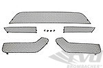 Front Bumper Grill Set 981 Boxster GTS / Cayman GTS - Complete - Black