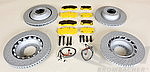 PCCB -> Steel Brake Kit 997.1 GT2 / 997.1 GT3 / 997.1 GT3 RS - 380 mm / 350 mm - Pagid Yellow RSL 29