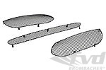Front Bumper Grill Set 987.2 Boxster S / Boxster Spyder - Complete - Black - Tiptronic