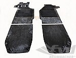 Rubber mat set black 911 / 912 65-73 (only for vehicles without Sportomatic)