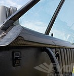 Front Garnish Rails (left/right - 2 pieces) - Carbon Fiber - Manual Mirrors - 911/930 74-89 Coupe