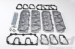 Complete Upper and Lower Valve Cover Set 993 Turbo - Billet Aluminum - Made in Germany