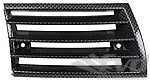 Grille front right - Black / Carbon-look 911 1970-73