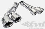 Sport Exhaust System 997.1 -Brombacher Edition- 200 Cell HF Sport Cats - Dual 3.5" (90mm) Tips - TÜV