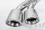 Sport Exhaust System 997.1 -Brombacher Edition- 200 Cell HF Sport Cats - Dual 3.5" (90mm) Tips