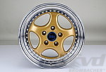 Wheel - RH - Speedline Style - 10 x 18 ET 54 - 3 Piece - Gold