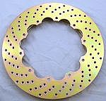 Brembo Replacement Brake Disc - 380 x 34 mm - Drilled - Left - Brembo Part # 906536