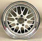 Rim BBS E88 Motorsport 12x18 ET 62 - ALU center forged and CNC machined -  White