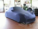 Brombacher Exclusive Cover 911/964 with rear spoiler blue, blue stiching