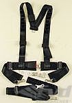Schroth shoulder strap 4 point belt Rally ASM black/black left