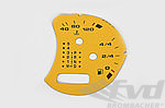 gauge face fuel tank yellow    Boxster/996/Turbo/GT2  w/o BC tiptronic