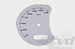 gauge face mph silver 986 with BC