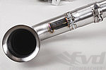 Sport Exhaust System 997.1 - Brombacher Edition - 200 Cell HF Cats - Center Exit 4" (100 mm) Tips