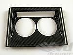 Switch Cover 964 C4 / Turbo Look / 965 - Lower - for Spoiler / AWD - Carbon Overlay
