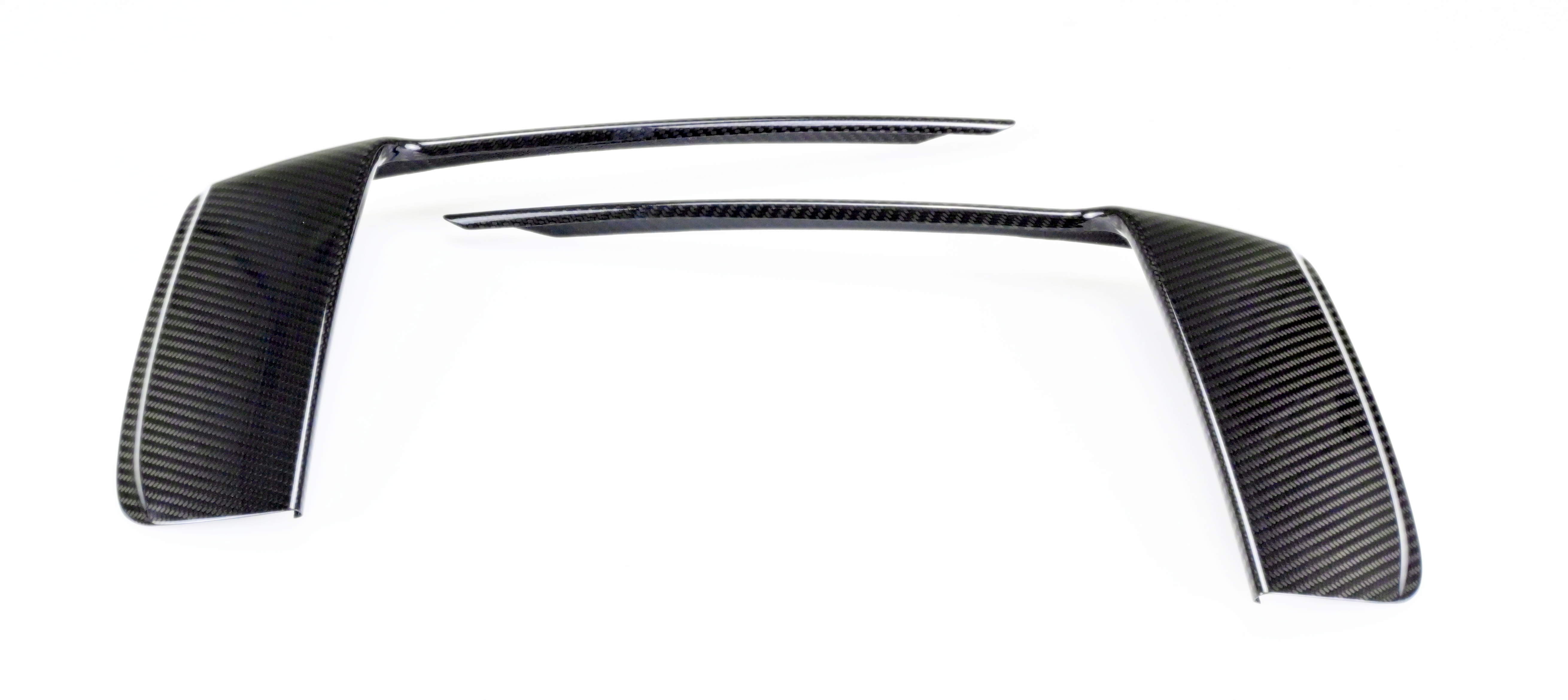 TechArt Front Bumper Air Blade Insert Set 991.2 GT3 / GT3 RS